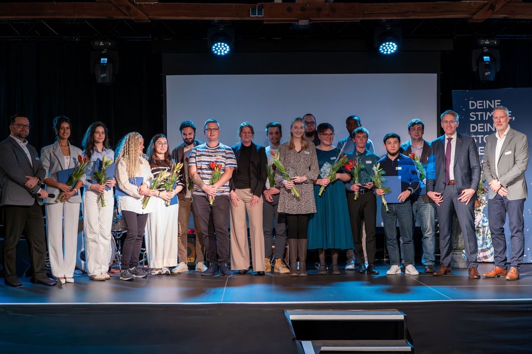 Gruppenbild der Preisverleihung